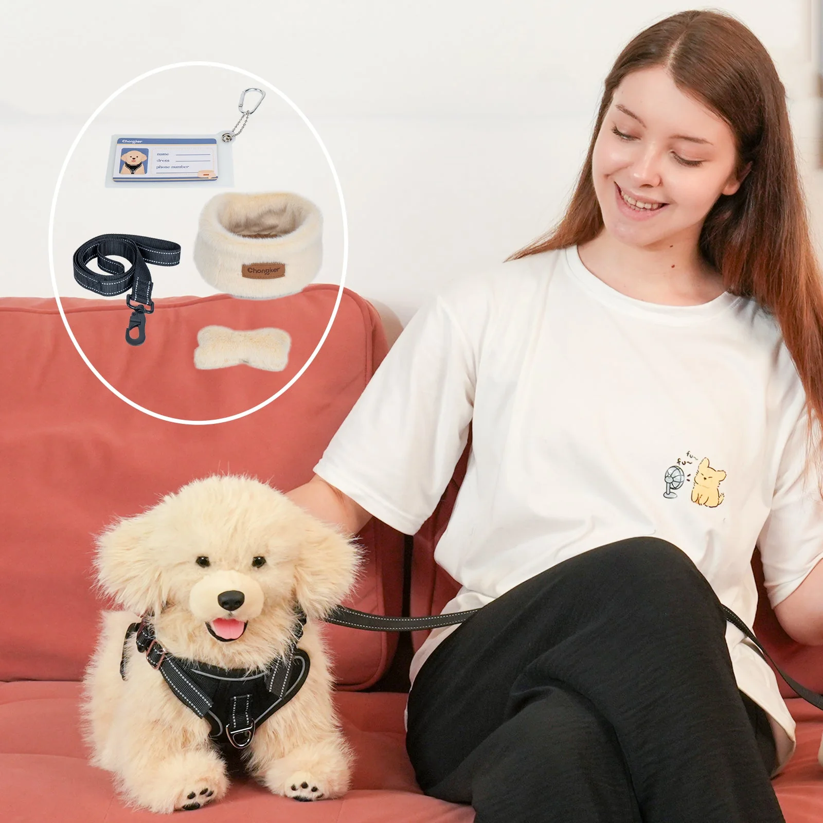 Golden Retriever Plush â Weighted Emotional Support Toy Gift - Image 6
