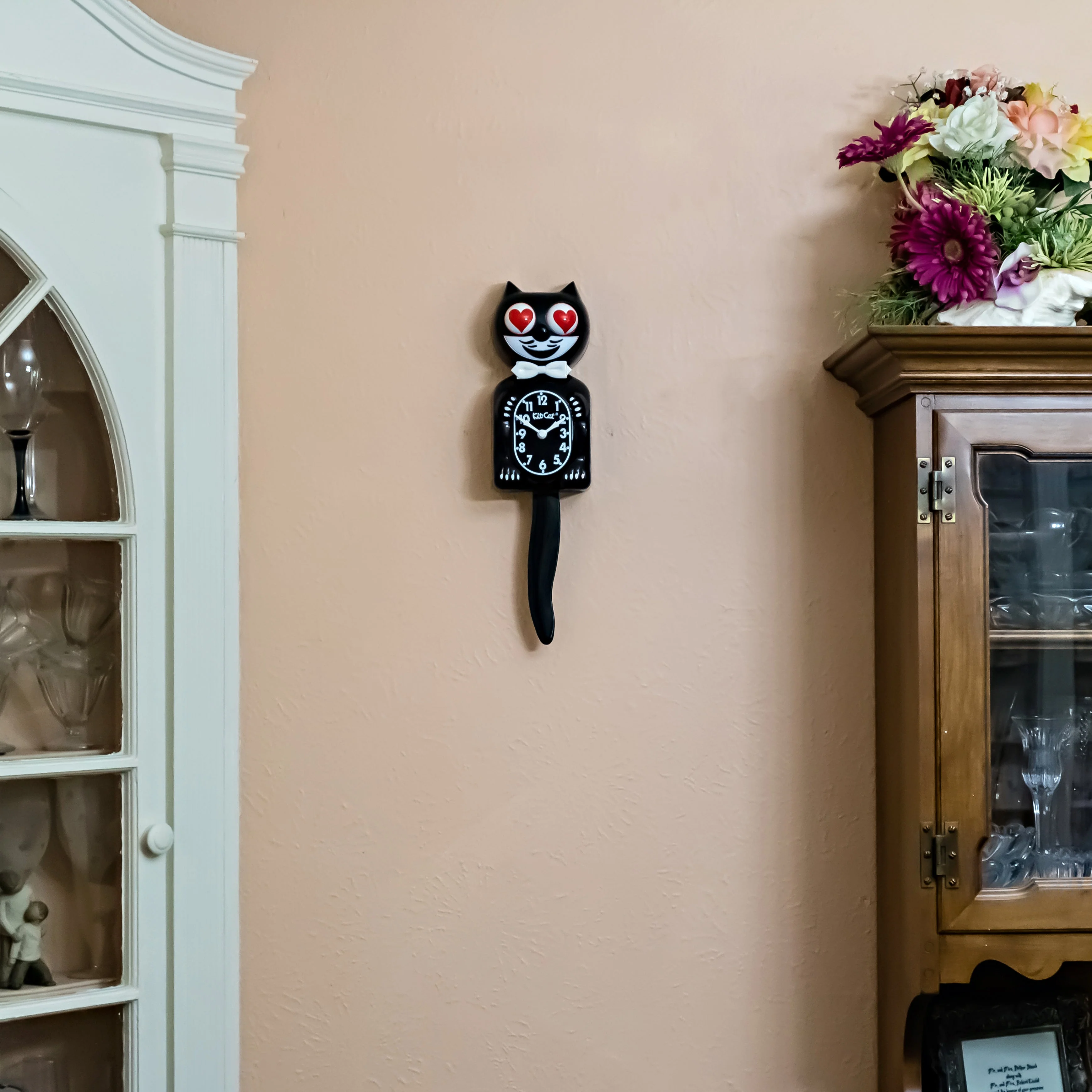 Heart Eyes Edition - Black Kit-Cat Klock - Image 4