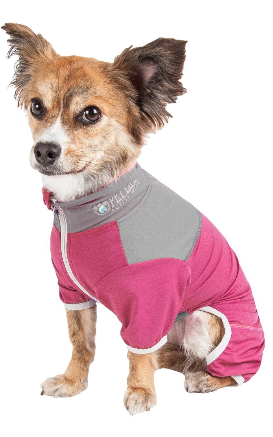Pet Life ® Active 'Embarker' 4-Way Stretch Fitness Yoga Full Body Dog Tracksuit - Image 17