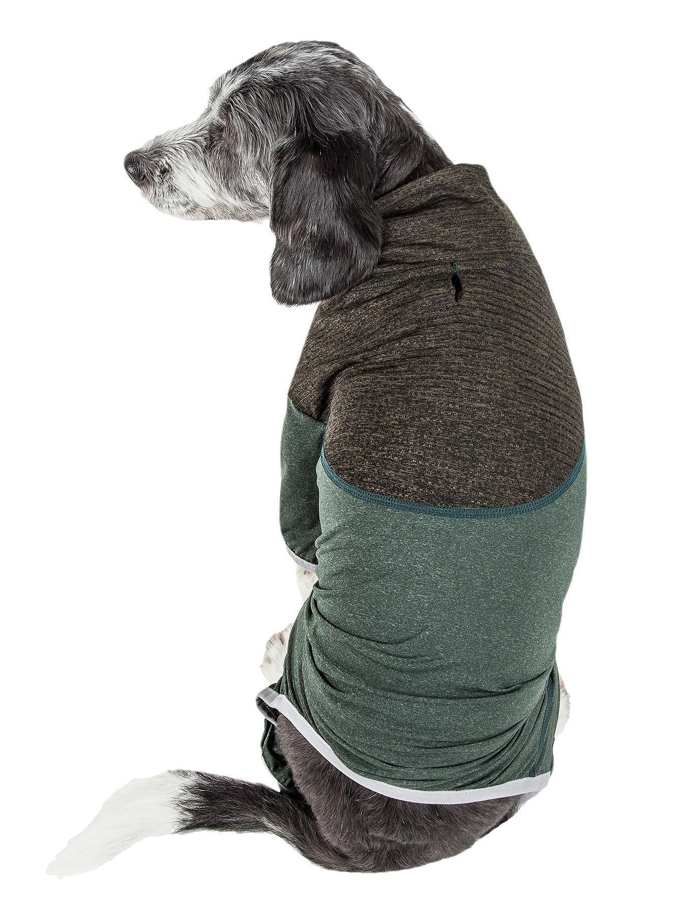 Pet Life ® Active 'Embarker' 4-Way Stretch Fitness Yoga Full Body Dog Tracksuit - Image 33