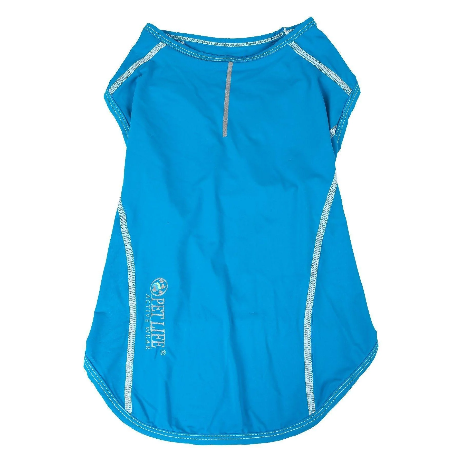 Pet Life ® Active 'Racerbark' 4-Way-Stretch Yoga Fitness Dog T-Shirt Tank Top - Image 22