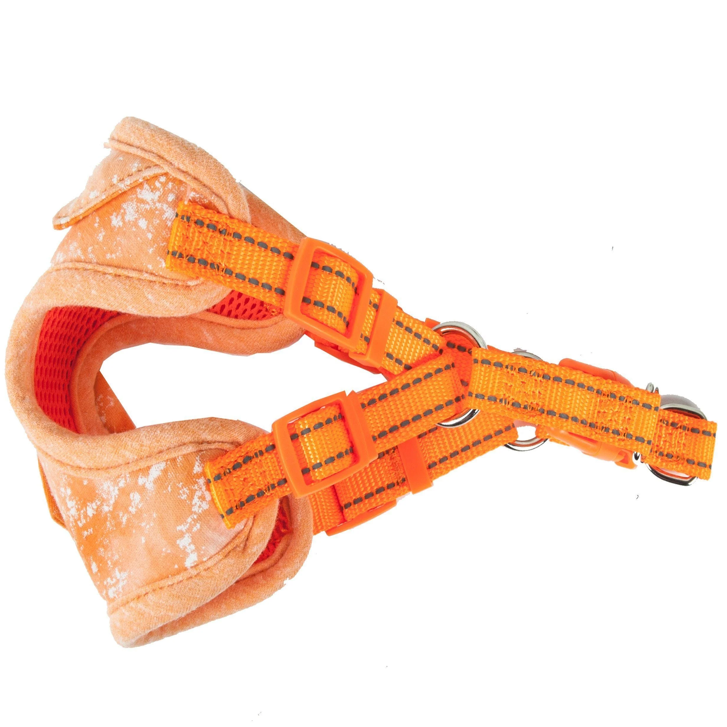 Pet Life ® 'Bonatied' Mesh Reversed Adjustable Fashion Dog Harness W/ Designer Neck Tie - Image 9