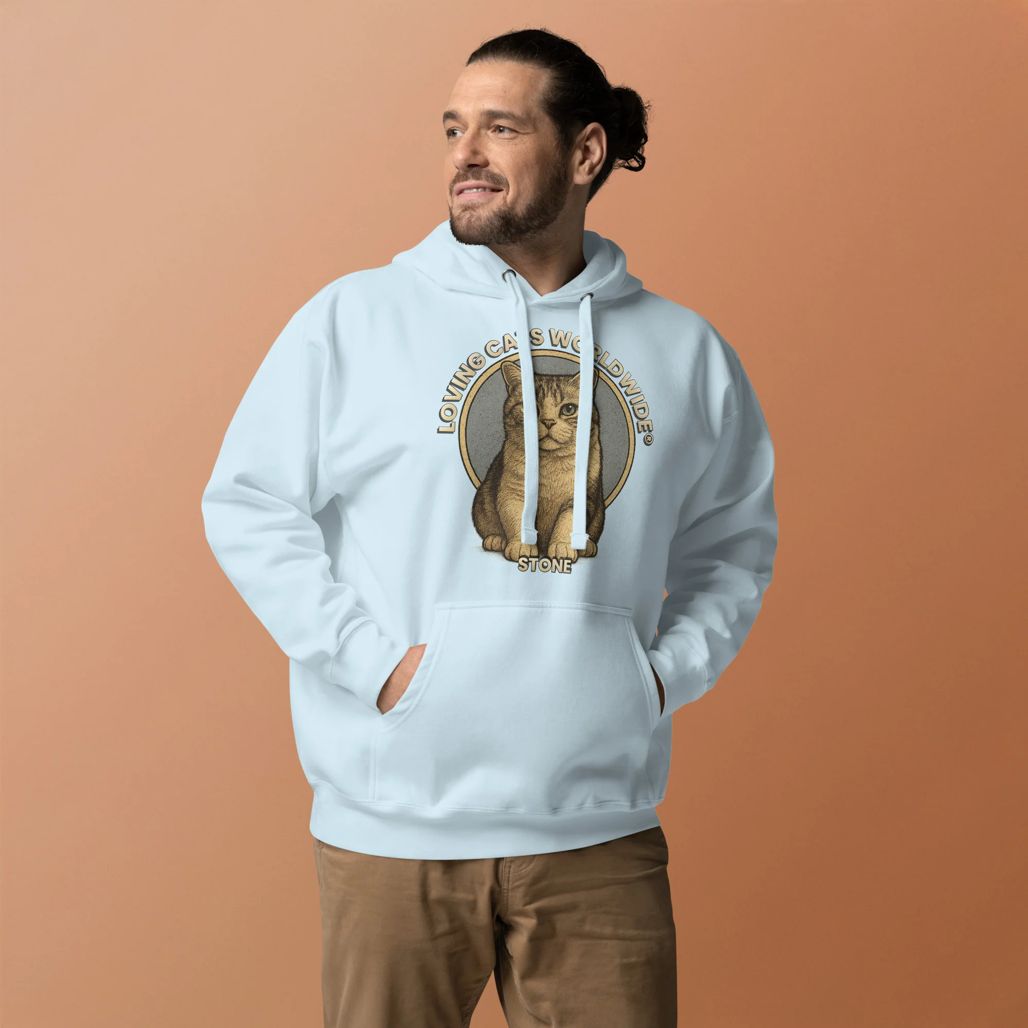 Stone the Shorthair Snuggle - Unisex Hoodie - Image 15