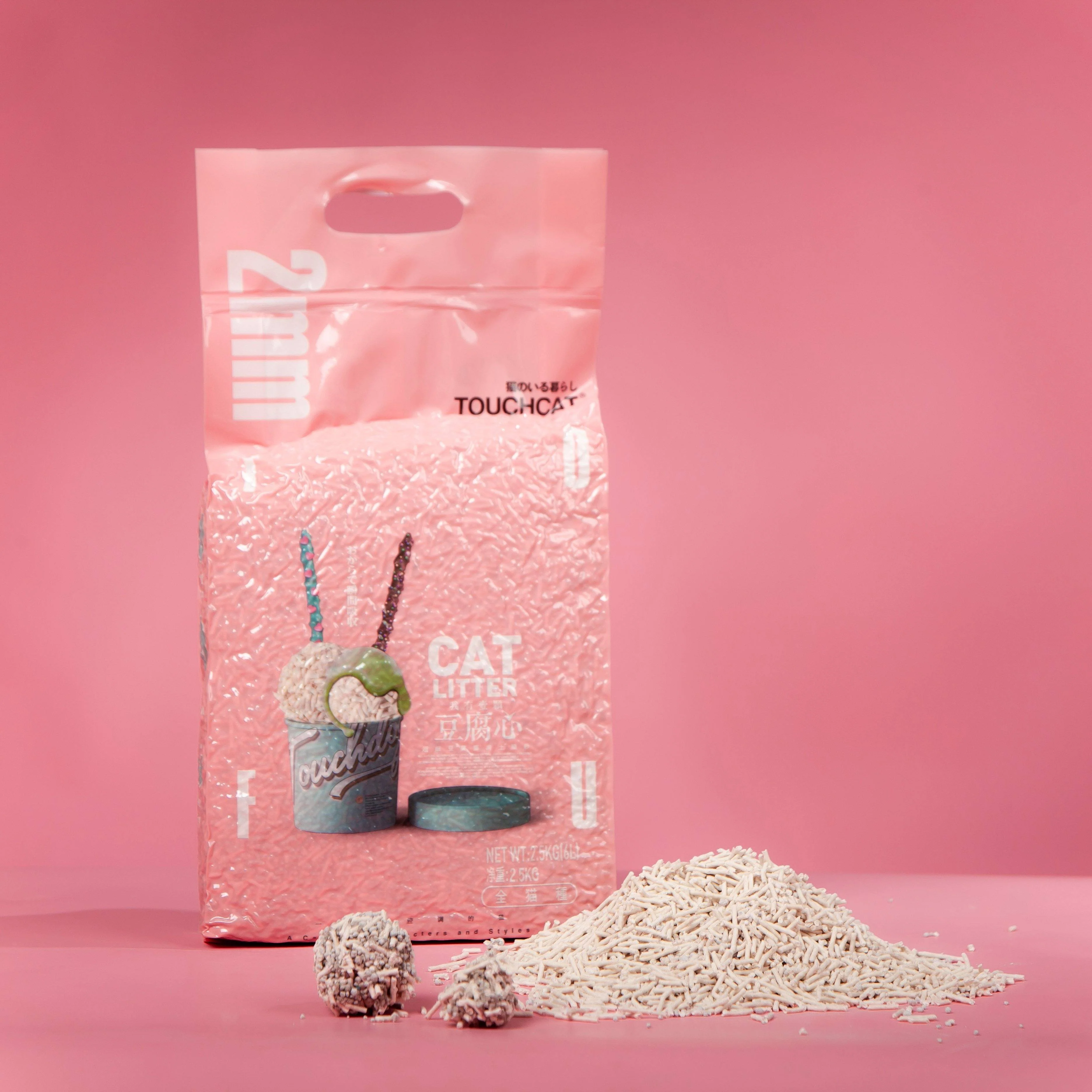 Touchcat 'Litter-ally Natural' Absorbant and Clumping Cat Litter w/ New Technology - Natural Flavor - Image 8